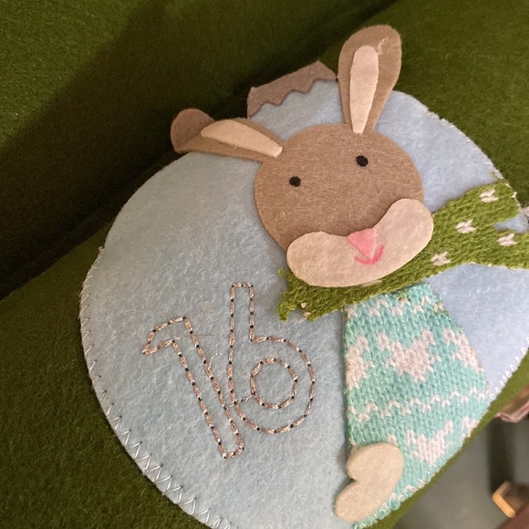 Pottery Barn Kids Felted and Fun Tree Shaped Pocketed Advent Holiday Calendar🎄 - Picture 6 of 16